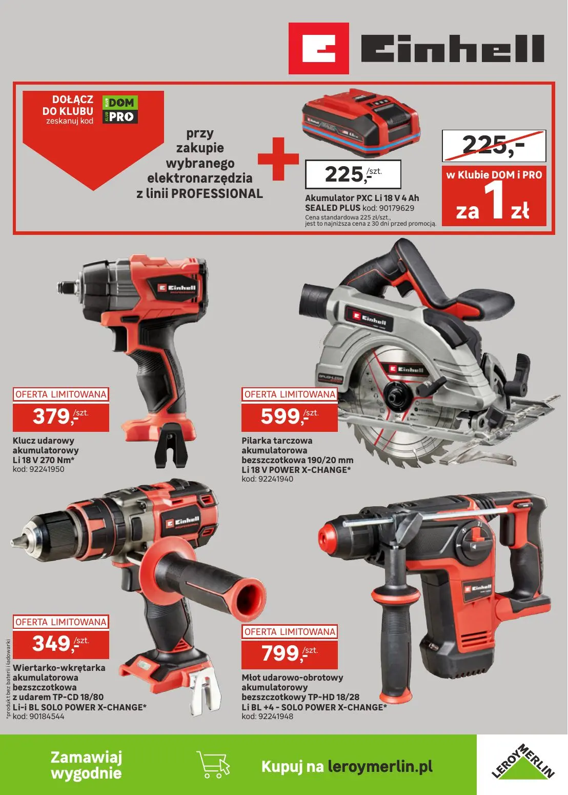 gazetka promocyjna Leroy Merlin Klub PRO - Strona 7