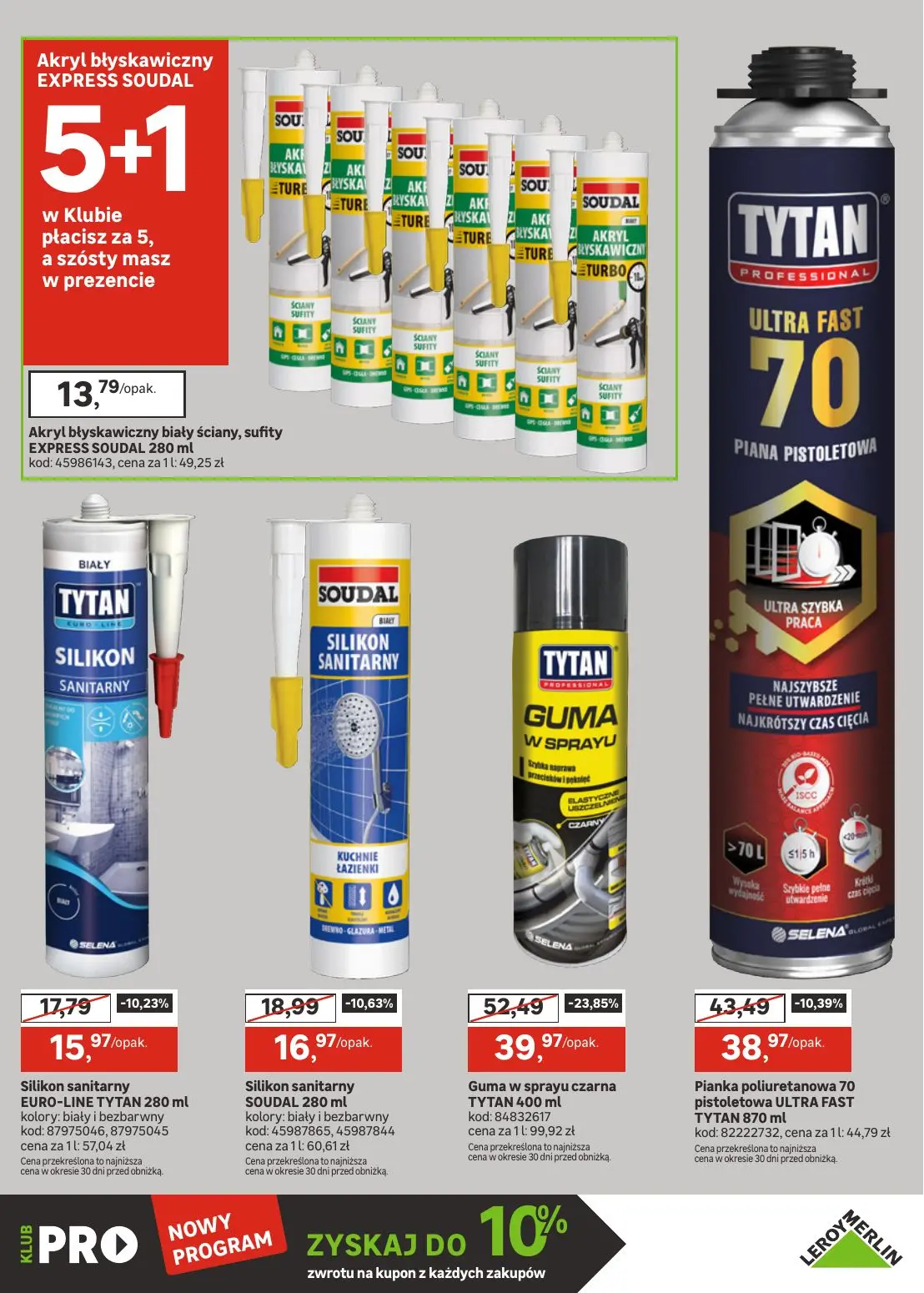 gazetka promocyjna Leroy Merlin Klub PRO - Strona 29