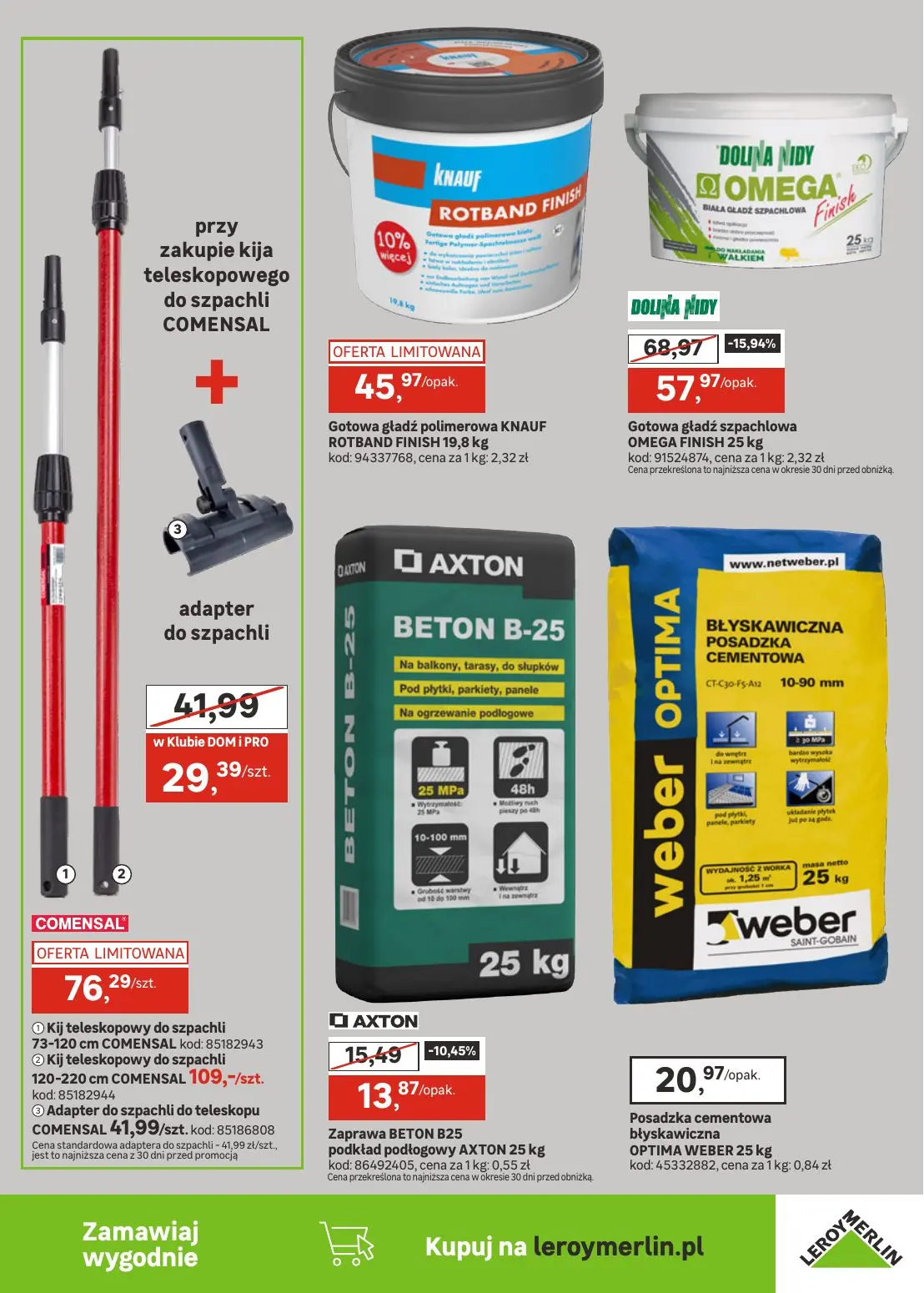 gazetka promocyjna Leroy Merlin Klub PRO - Strona 31