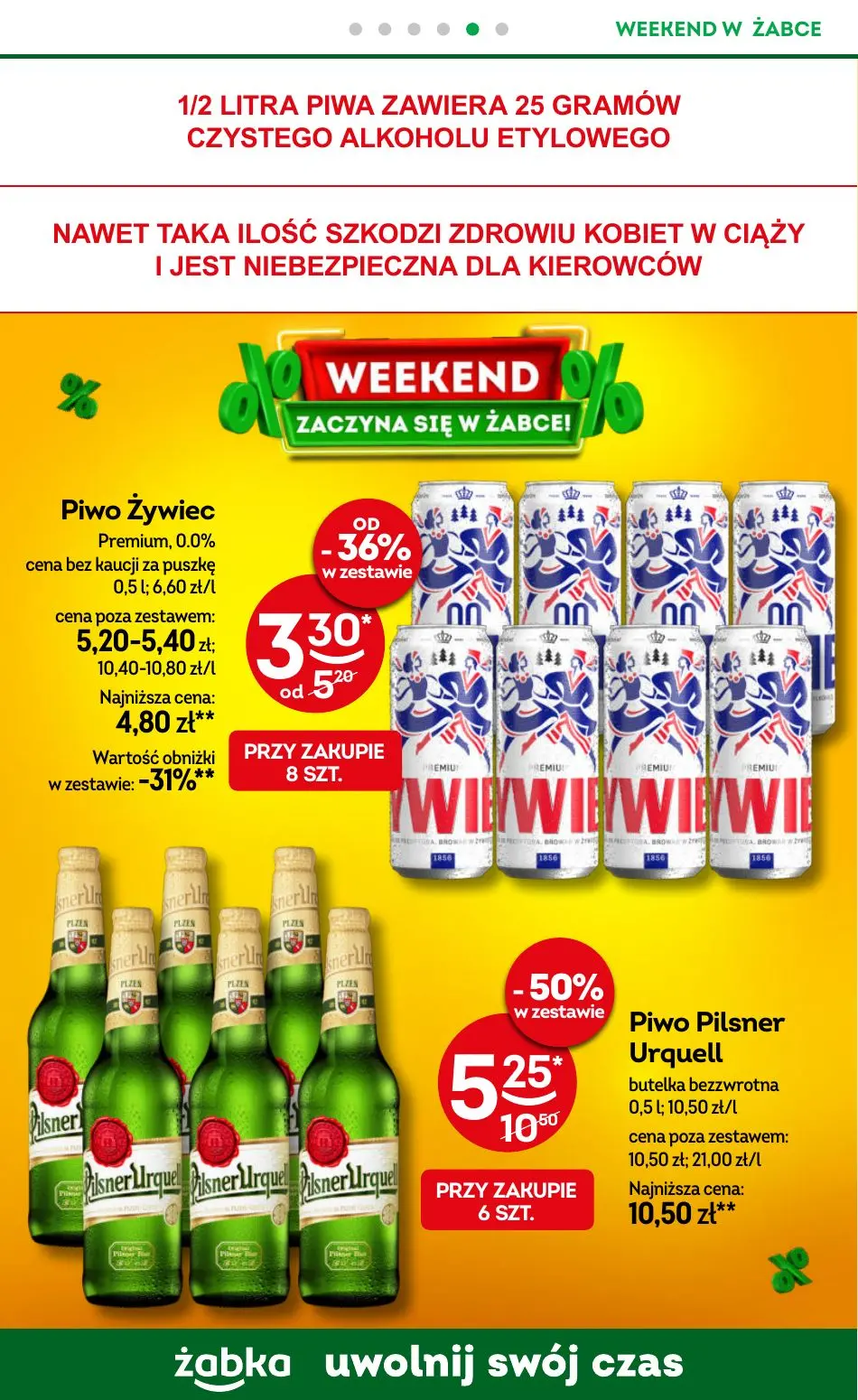 gazetka promocyjna Żabka Świąteczny weekend - Strona 6