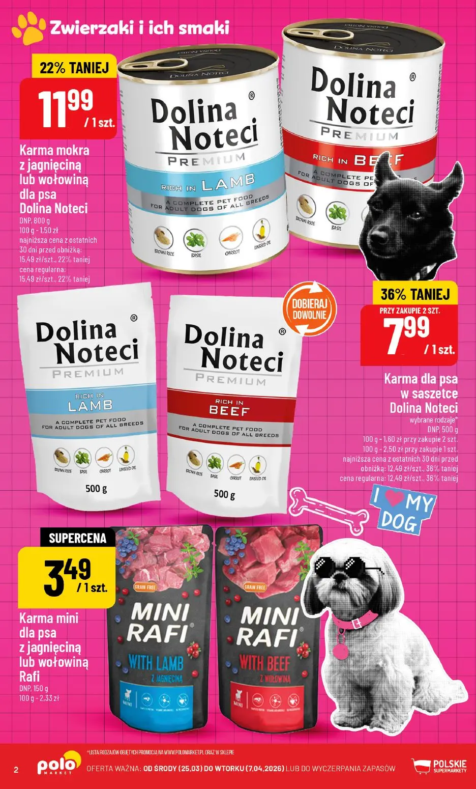 gazetka promocyjna POLOmarket Karmy i nie tylko 🐶🐱 - Strona 2