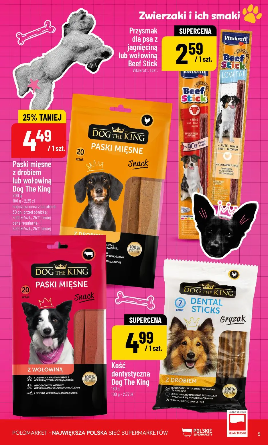 gazetka promocyjna POLOmarket Karmy i nie tylko 🐶🐱 - Strona 5