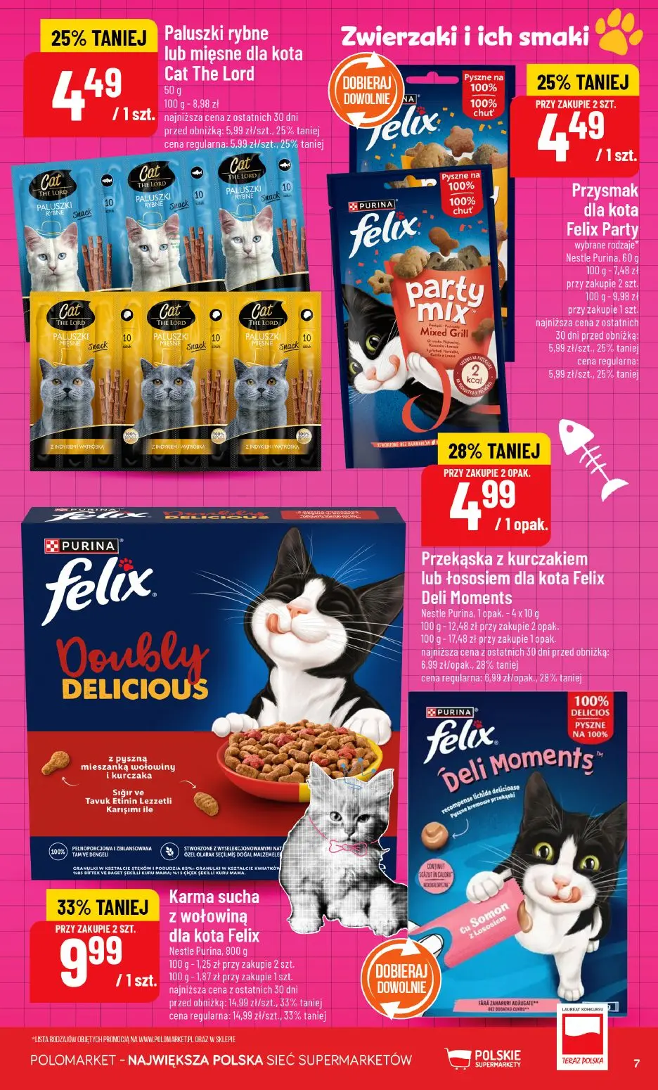 gazetka promocyjna POLOmarket Karmy i nie tylko 🐶🐱 - Strona 7