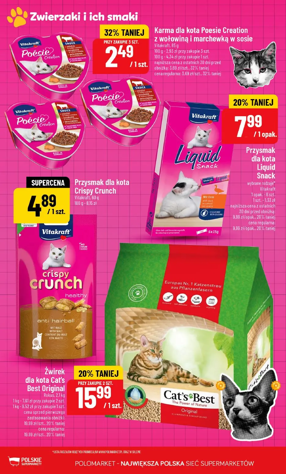 gazetka promocyjna POLOmarket Karmy i nie tylko 🐶🐱 - Strona 8