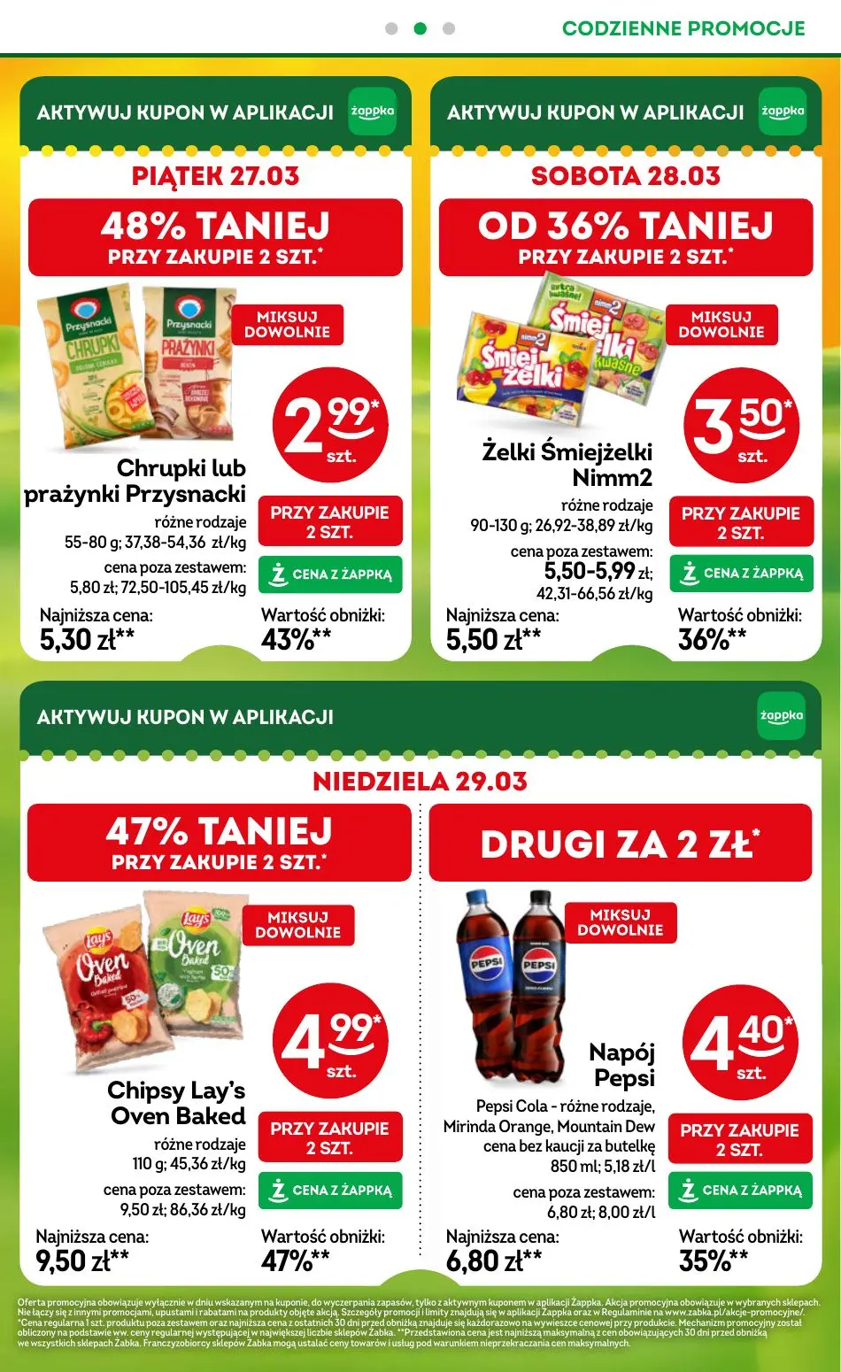 gazetka promocyjna Żabka Uwolnij swój czas! - Strona 3