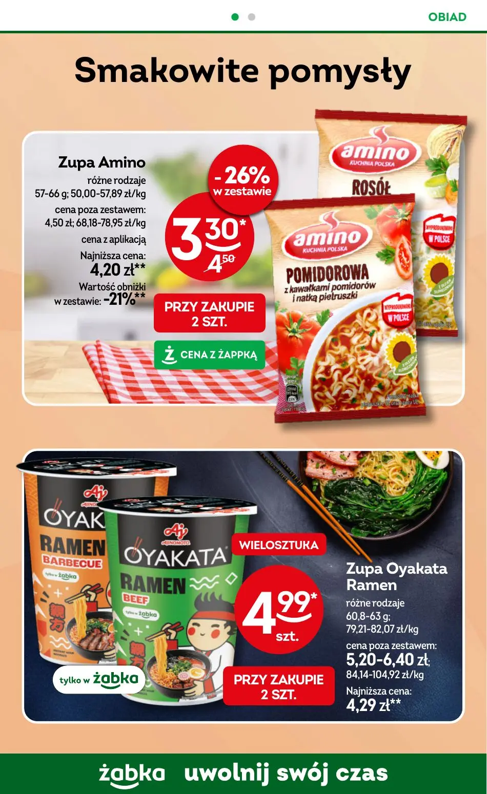 gazetka promocyjna Żabka Uwolnij swój czas! - Strona 56