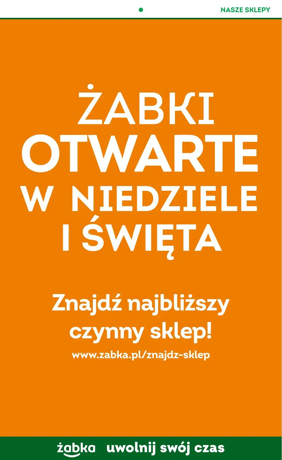 gazetka promocyjna Żabka Uwolnij swój czas! - Strona 60