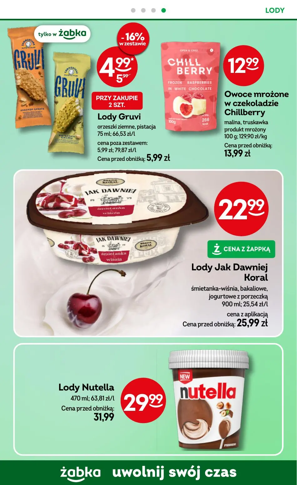 gazetka promocyjna Żabka Uwolnij swój czas! - Strona 67