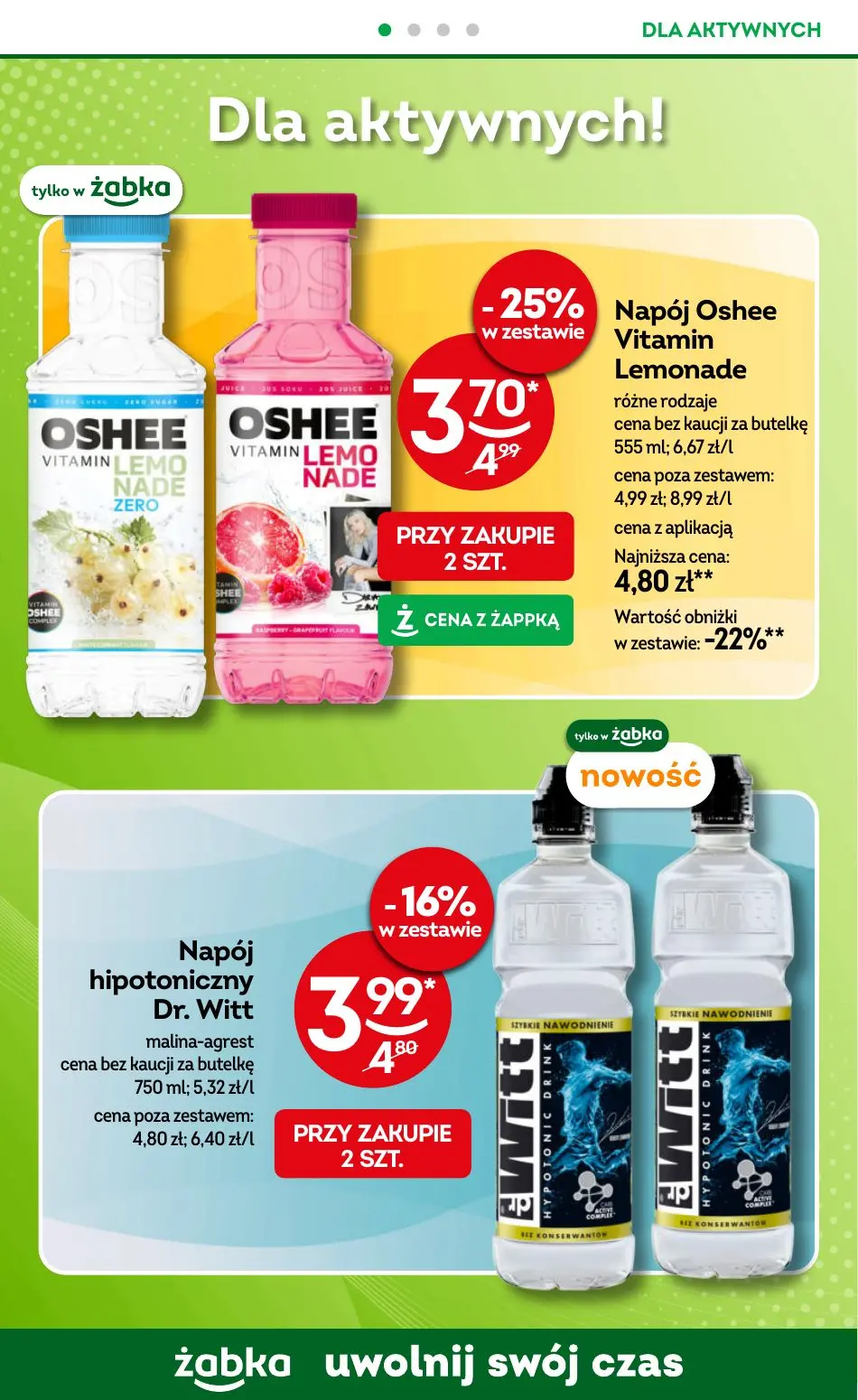 gazetka promocyjna Żabka Uwolnij swój czas! - Strona 68