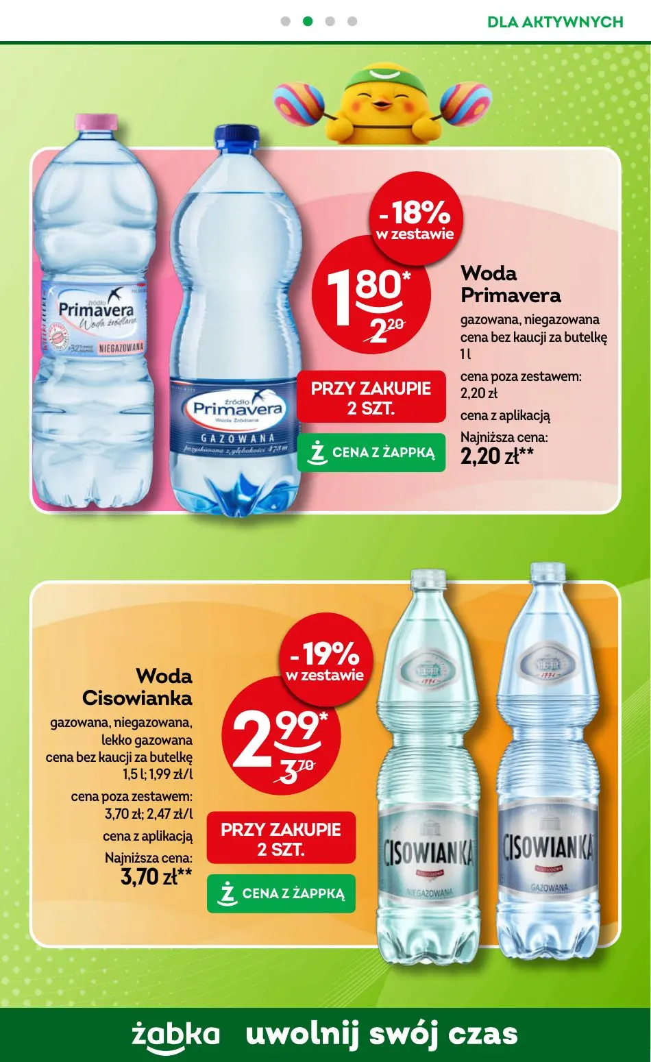 gazetka promocyjna Żabka Uwolnij swój czas! - Strona 69