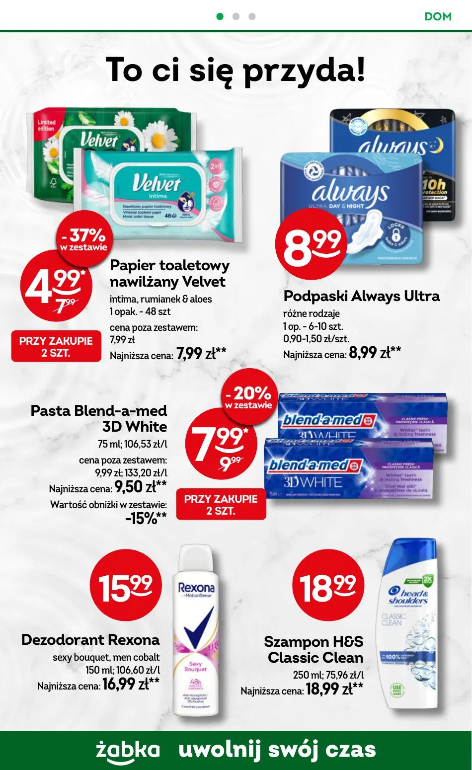 gazetka promocyjna Żabka Uwolnij swój czas! - Strona 72