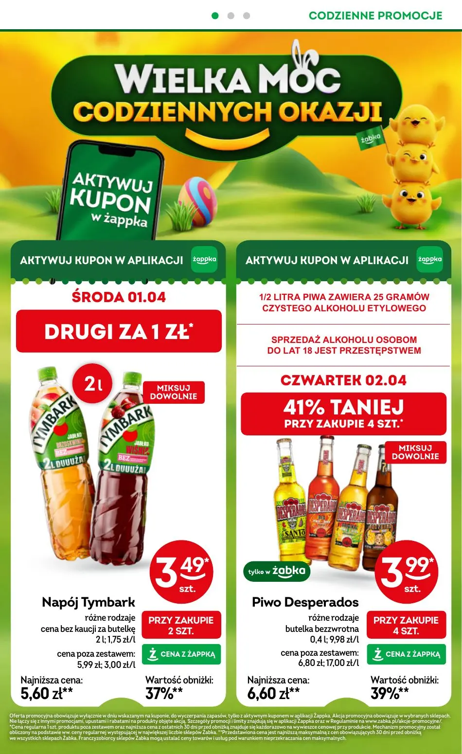 gazetka promocyjna Żabka Uwolnij swój czas! - Strona 2