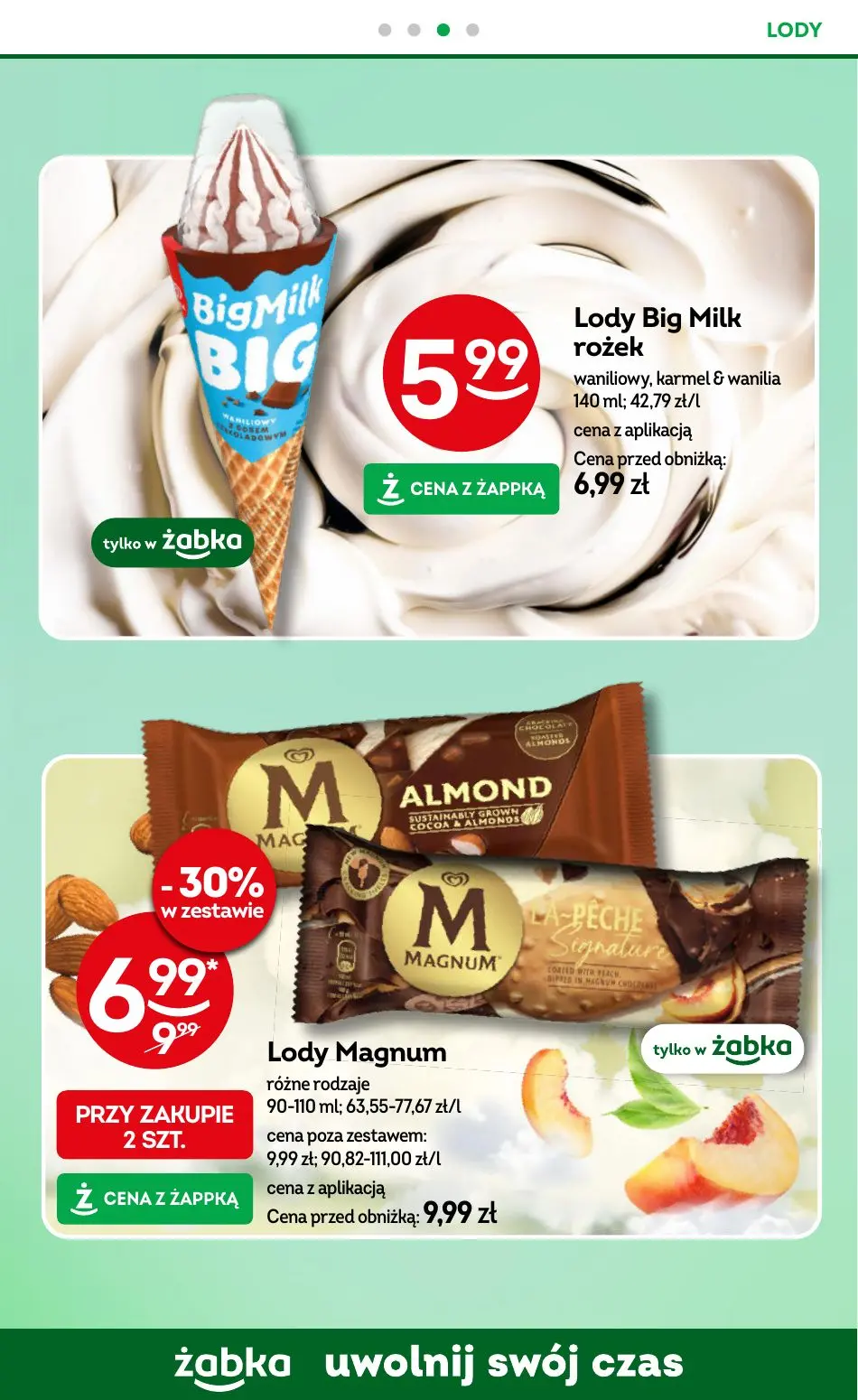 gazetka promocyjna Żabka Uwolnij swój czas! - Strona 66