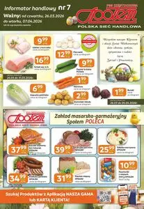 Gazetka promocyjna Społem Częstochowa, ważna od 2026-03-26 do 2026-04-07.