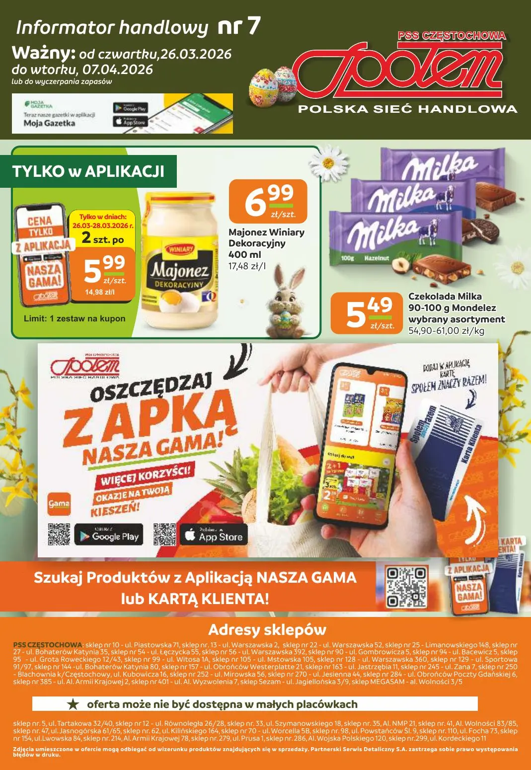 gazetka promocyjna Społem Częstochowa  - Strona 16