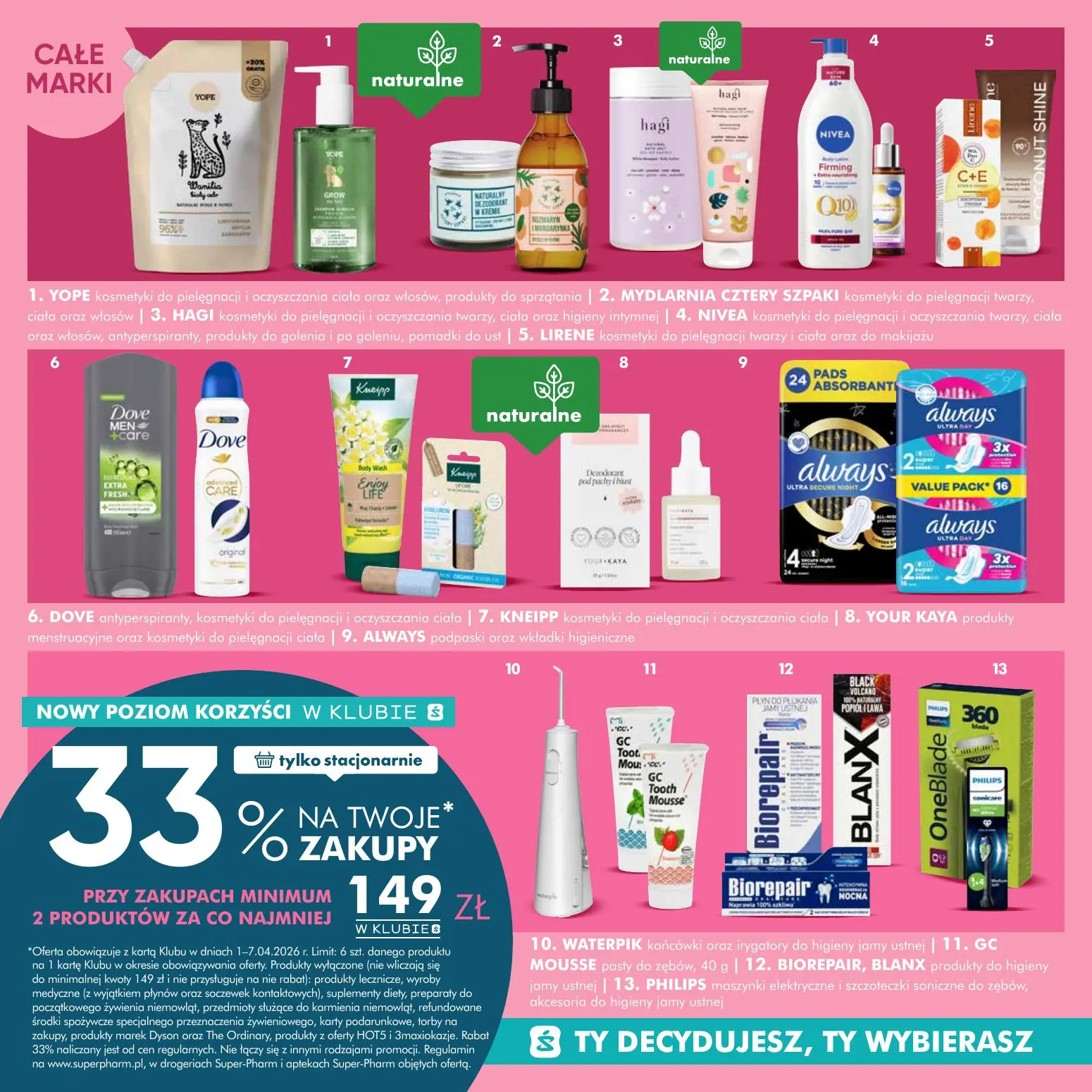 gazetka promocyjna SUPER-PHARM Dni Klubu Super-Pharm  - Strona 4