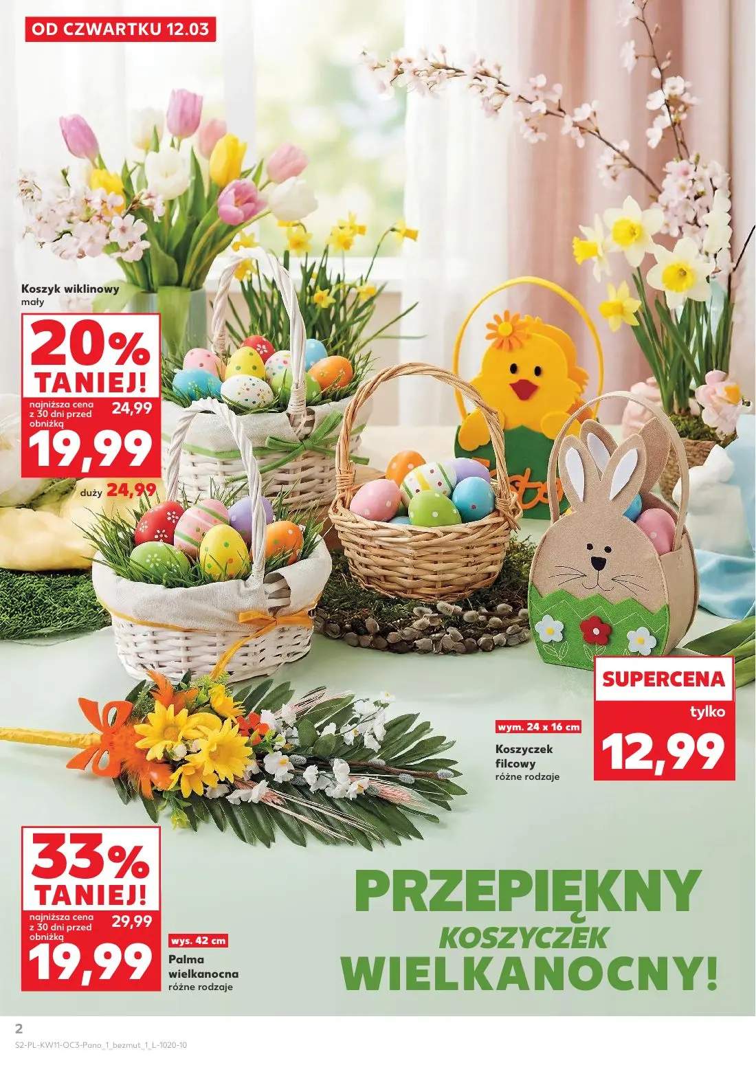 gazetka promocyjna Kaufland Dom gotowy na Wielkanoc - Strona 2