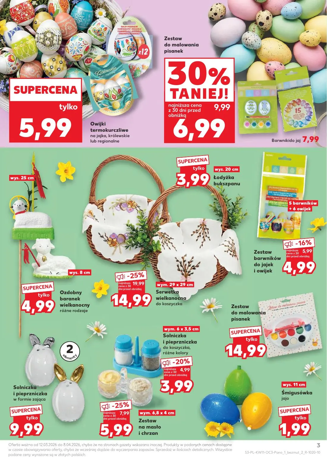 gazetka promocyjna Kaufland Dom gotowy na Wielkanoc - Strona 3