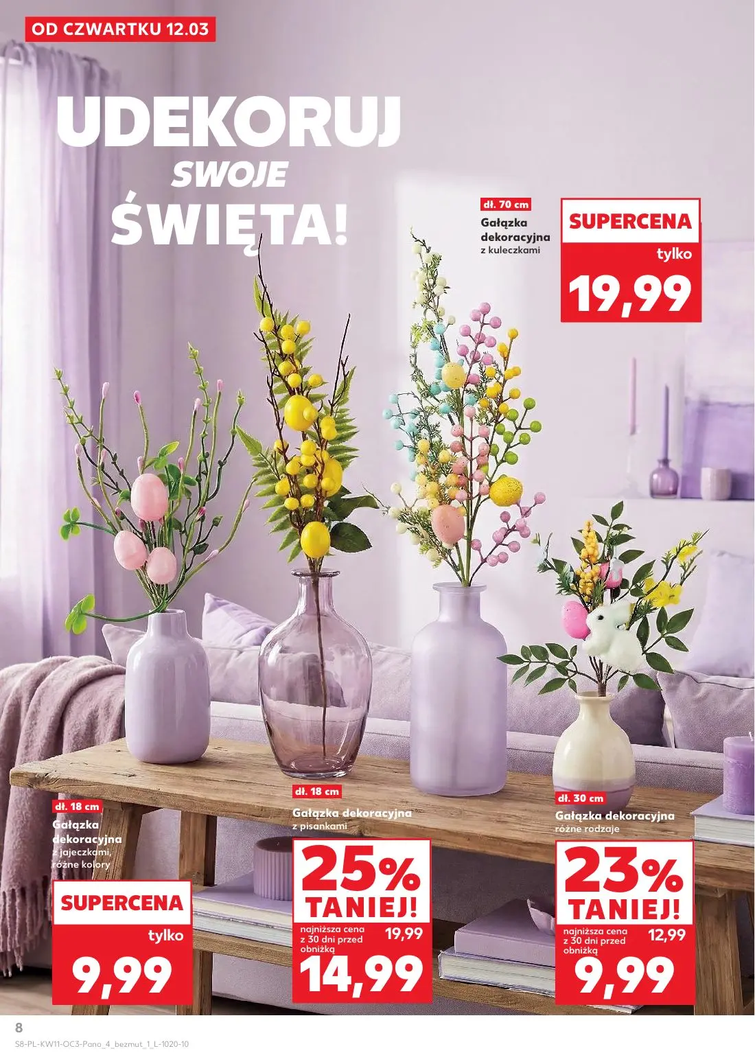 gazetka promocyjna Kaufland Dom gotowy na Wielkanoc - Strona 8