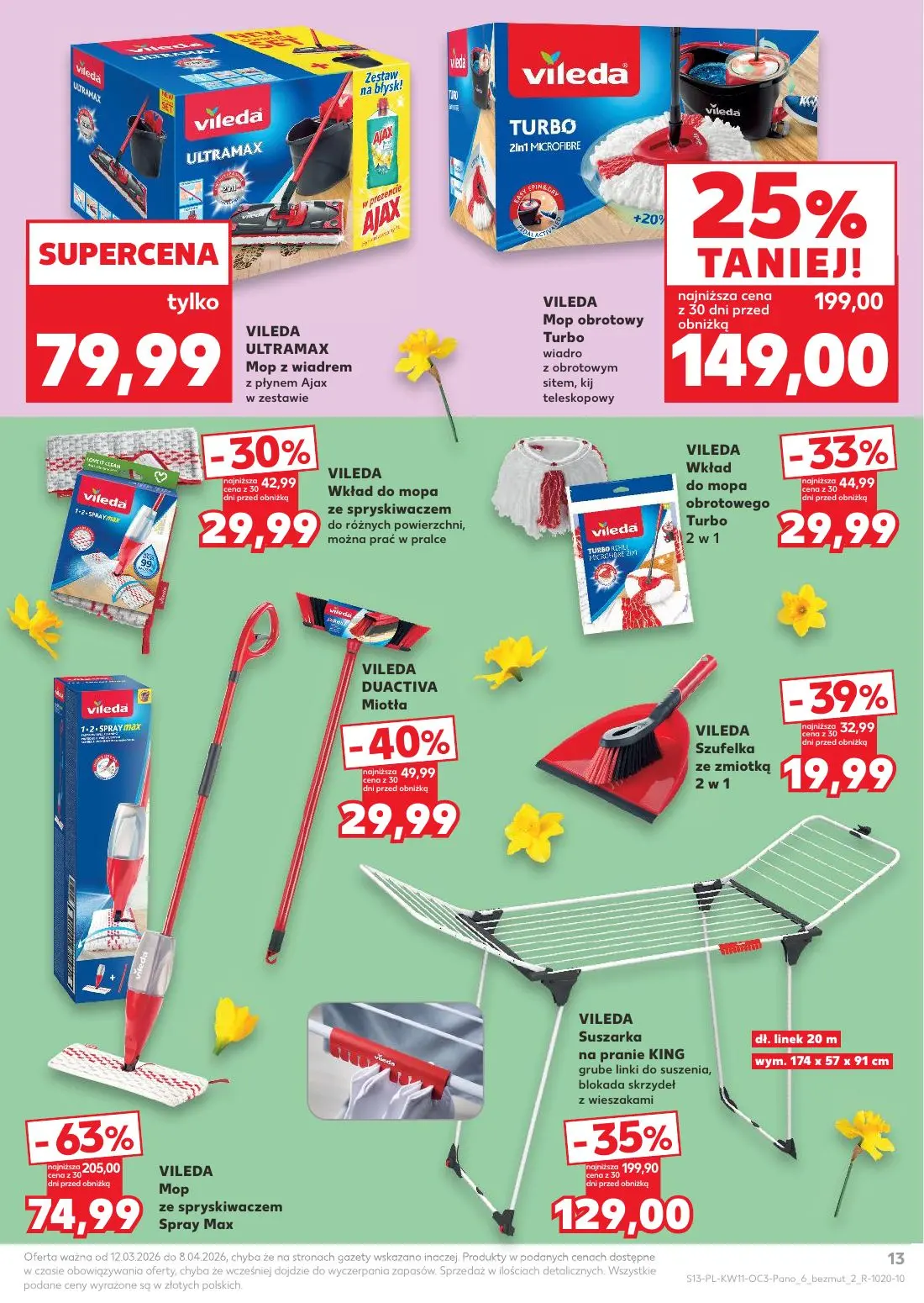 gazetka promocyjna Kaufland Dom gotowy na Wielkanoc - Strona 13