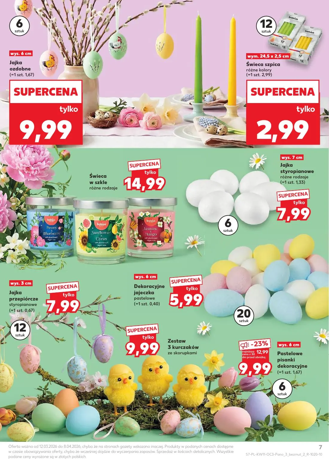 gazetka promocyjna Kaufland Dom gotowy na Wielkanoc - Strona 7