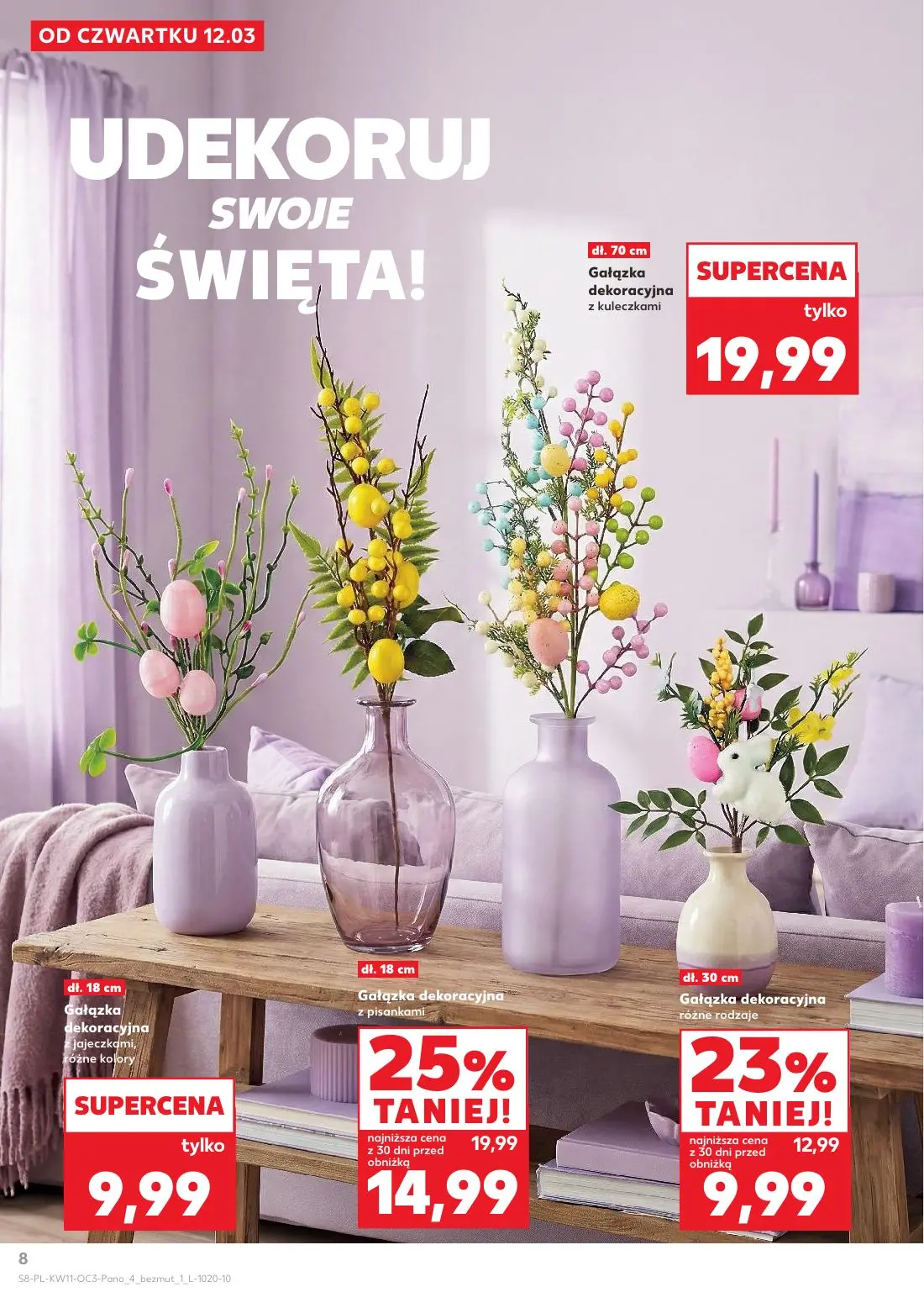gazetka promocyjna Kaufland Dom gotowy na Wielkanoc - Strona 8