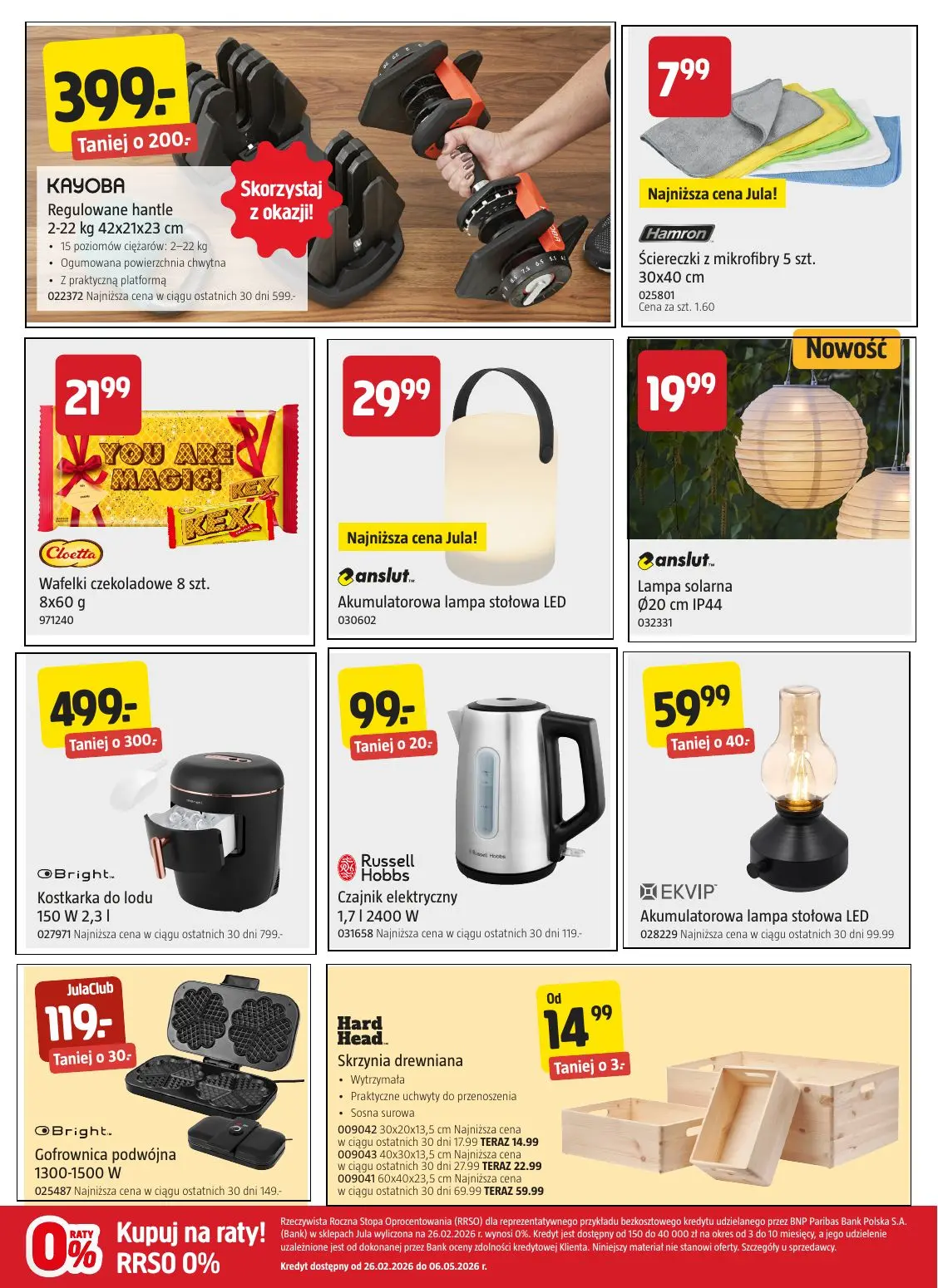 gazetka promocyjna JULA Napraw wiosnę w niskich cenach! - Strona 6