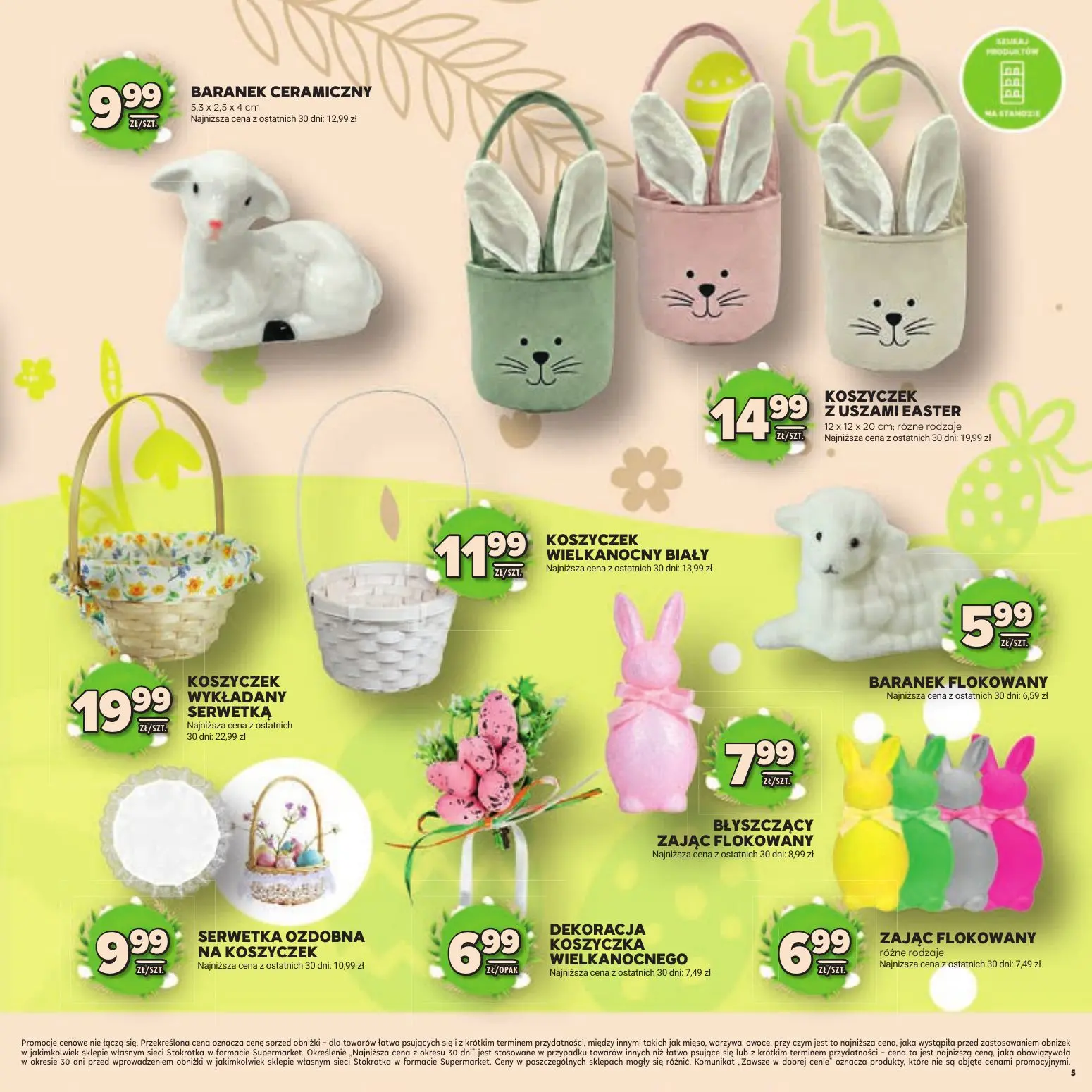 gazetka promocyjna Stokrotka Supermarket Katalog Wielkanocny - Strona 5