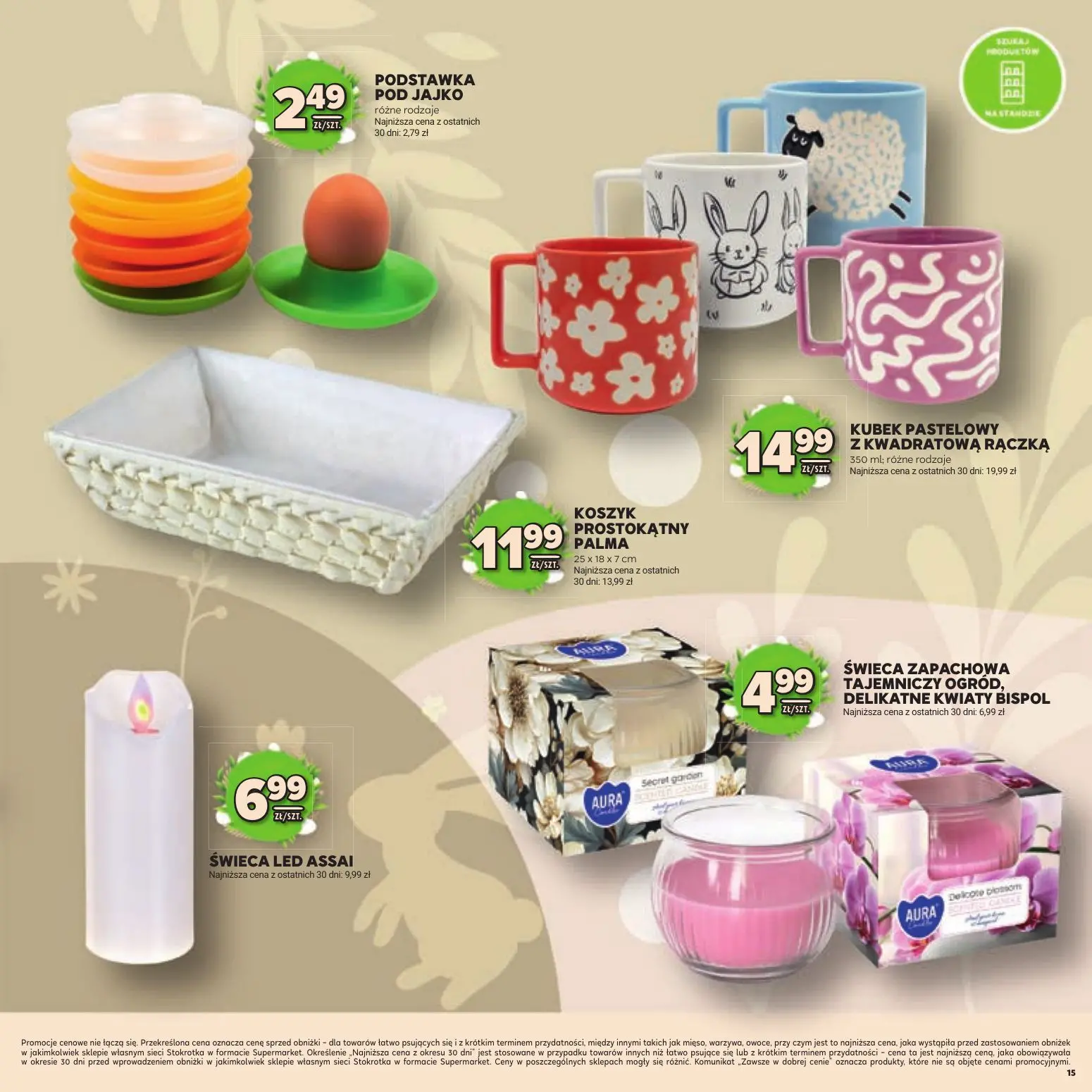 gazetka promocyjna Stokrotka Supermarket Katalog Wielkanocny - Strona 15