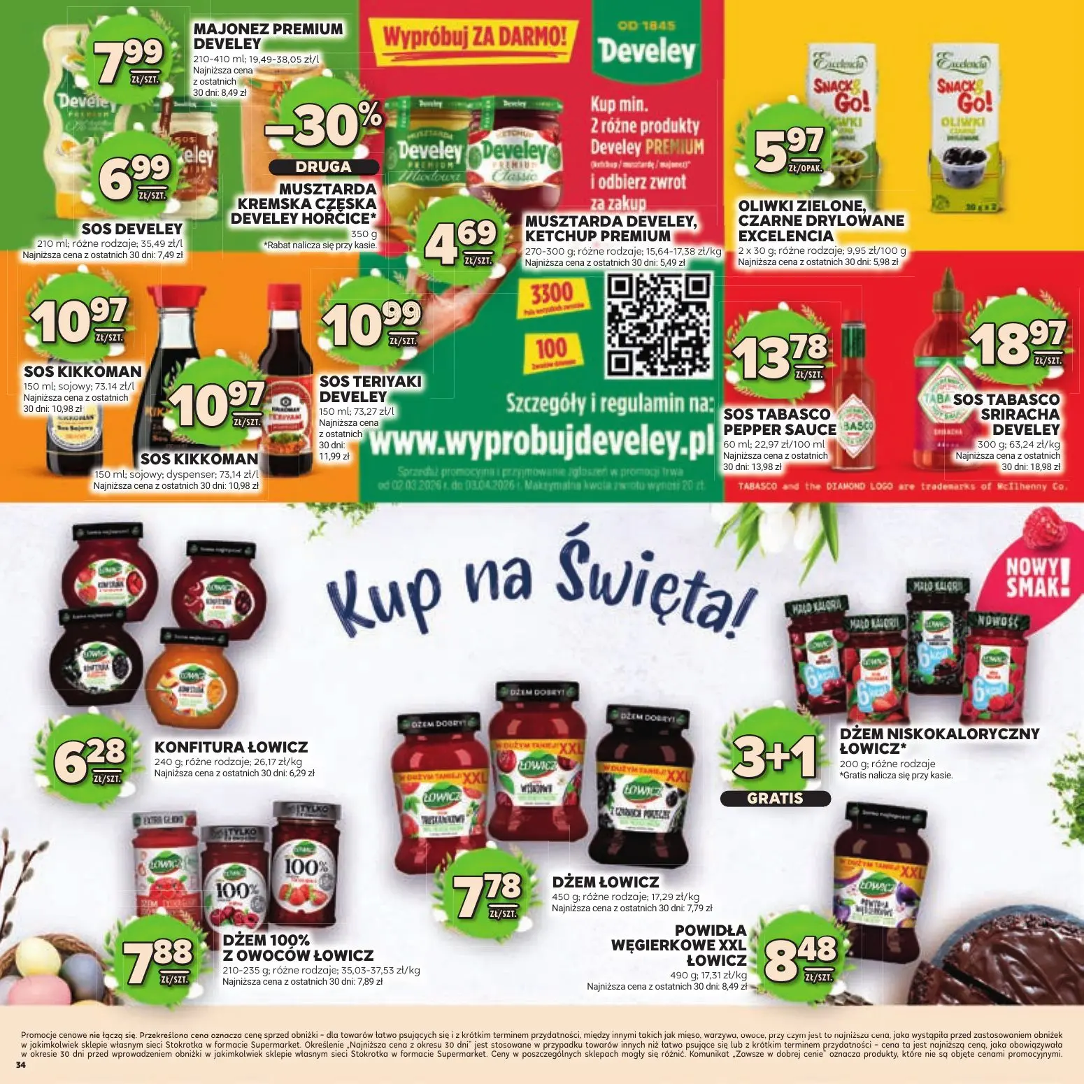 gazetka promocyjna Stokrotka Supermarket Katalog Wielkanocny - Strona 34