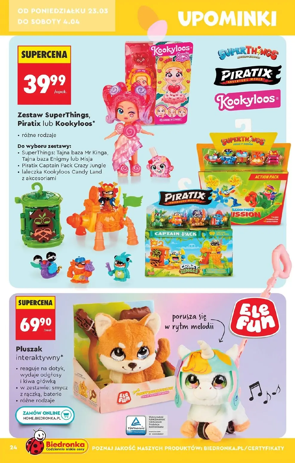 gazetka promocyjna Biedronka Hity i inspiracje - Strona 24