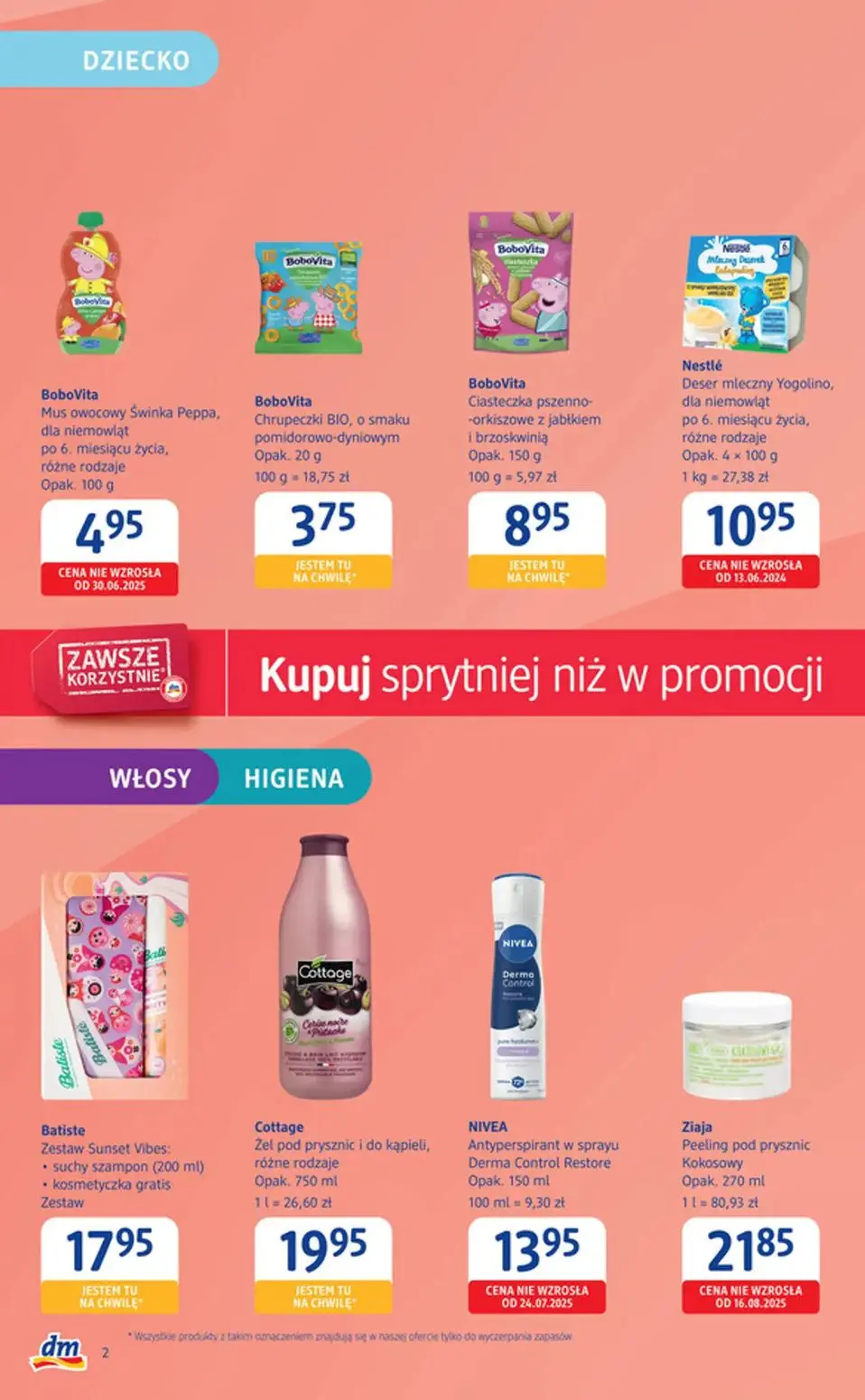 gazetka promocyjna Drogeria dm Zawsze korzystnie - Strona 2