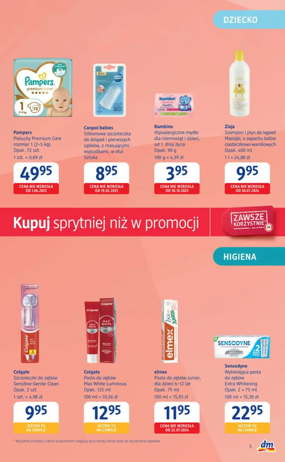 gazetka promocyjna Drogeria dm Zawsze korzystnie - Strona 3