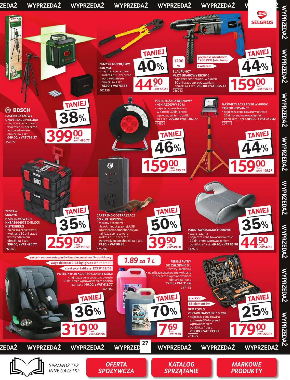 gazetka promocyjna SELGROS Oferta Przemysłowa - Strona 29