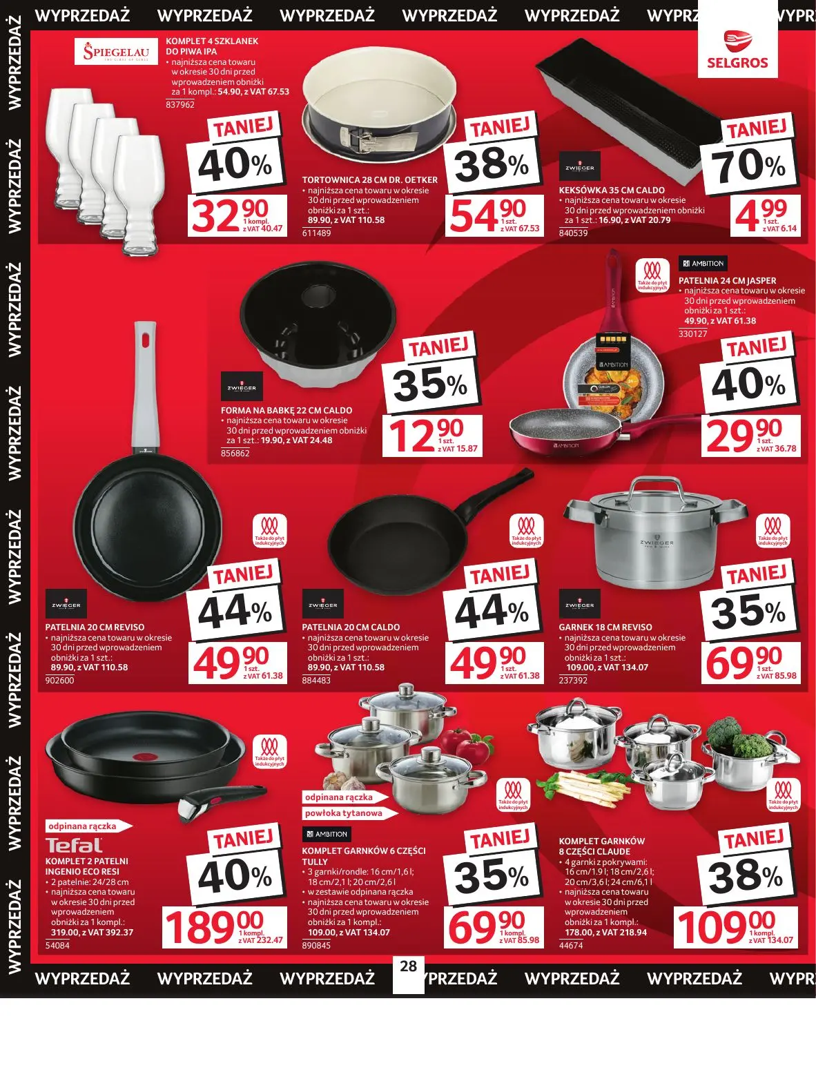 gazetka promocyjna SELGROS Oferta Przemysłowa - Strona 30