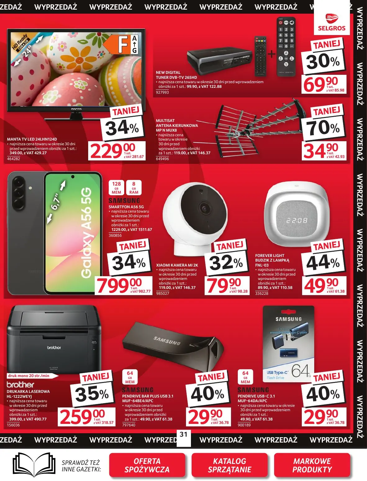 gazetka promocyjna SELGROS Oferta Przemysłowa - Strona 33