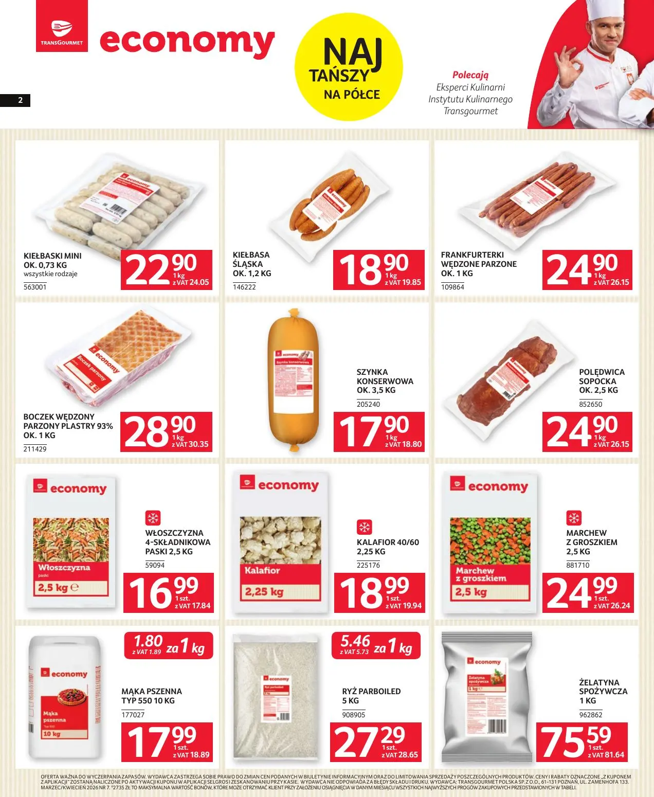 gazetka promocyjna SELGROS Oferta dla gastronomii - Strona 2