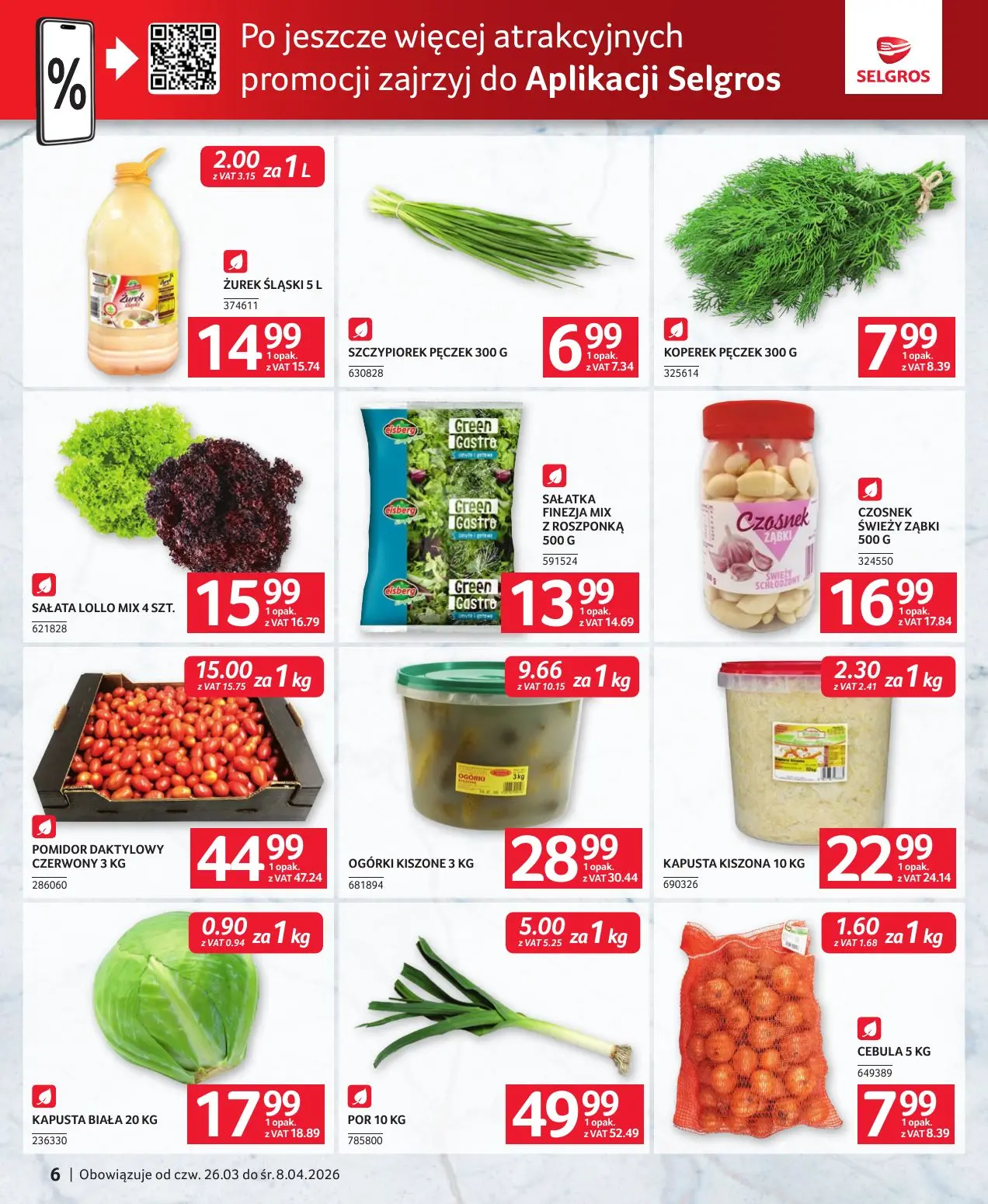 gazetka promocyjna SELGROS Oferta dla gastronomii - Strona 6