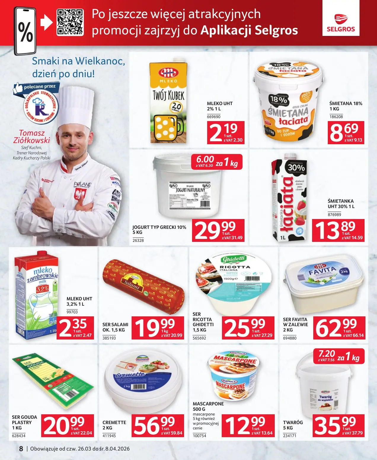 gazetka promocyjna SELGROS Oferta dla gastronomii - Strona 8