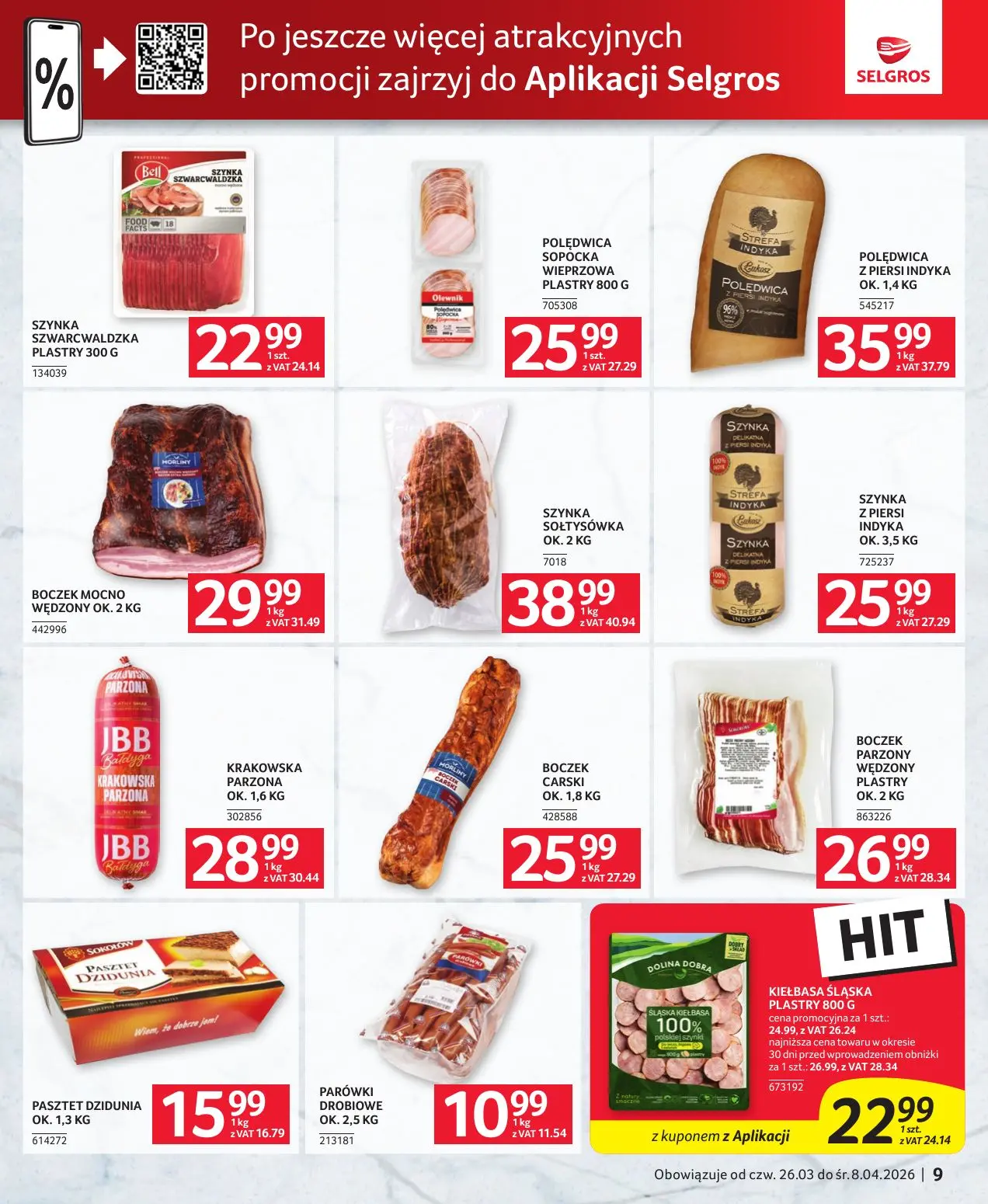 gazetka promocyjna SELGROS Oferta dla gastronomii - Strona 9