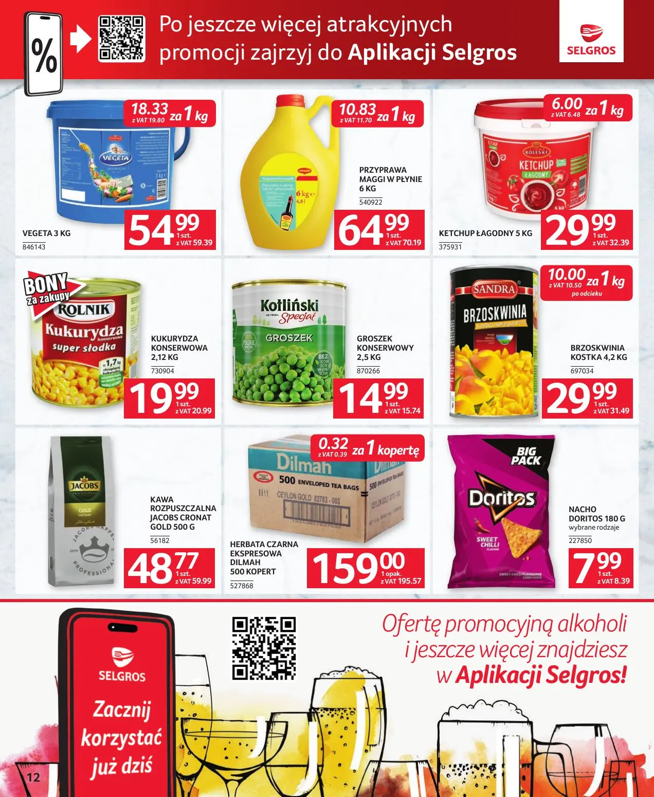 gazetka promocyjna SELGROS Oferta dla gastronomii - Strona 12