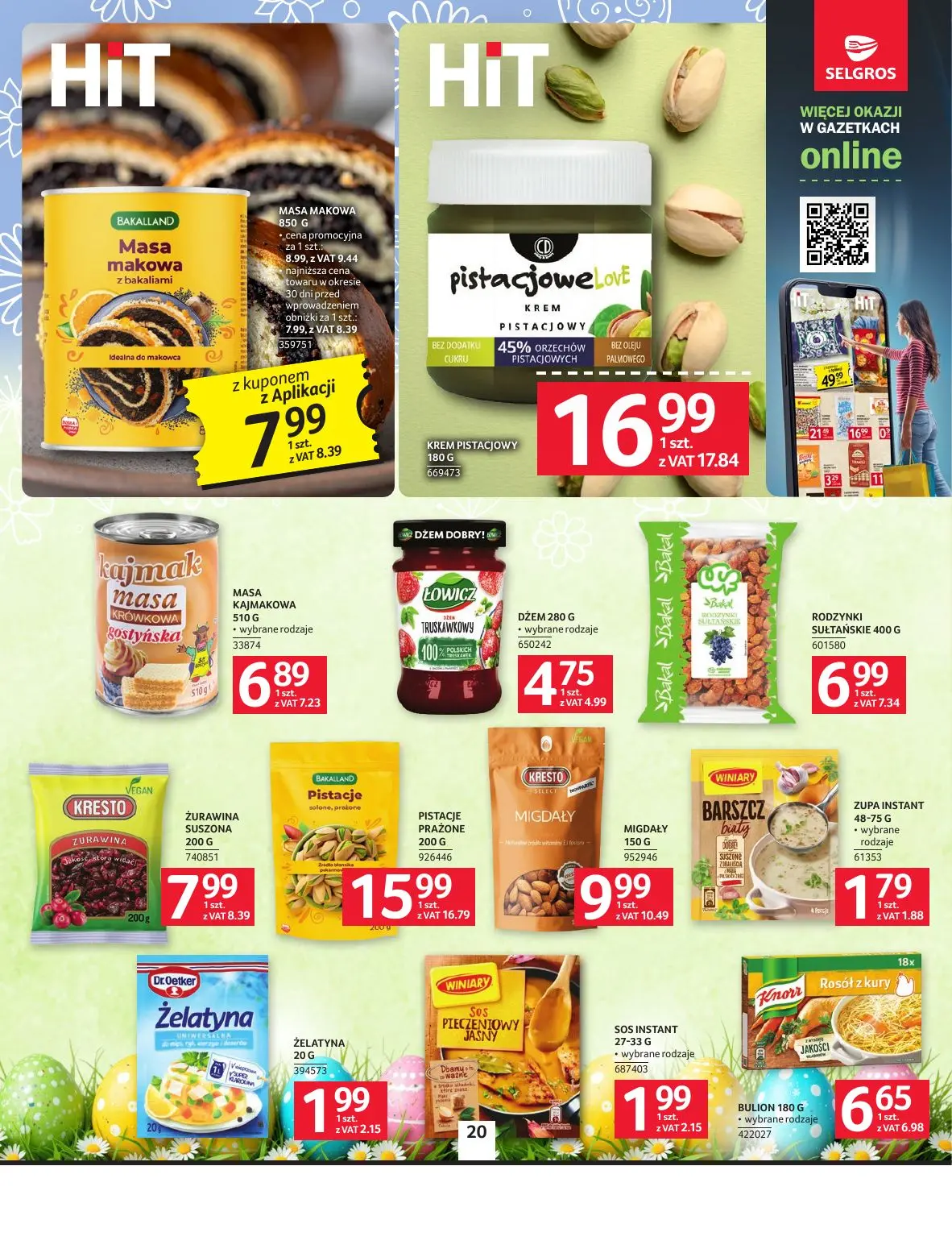 gazetka promocyjna SELGROS Oferta Spożywcza - Strona 20