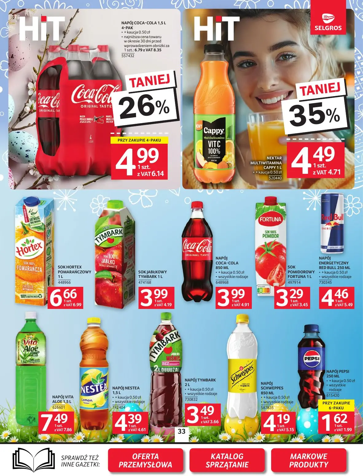 gazetka promocyjna SELGROS Oferta Spożywcza - Strona 33