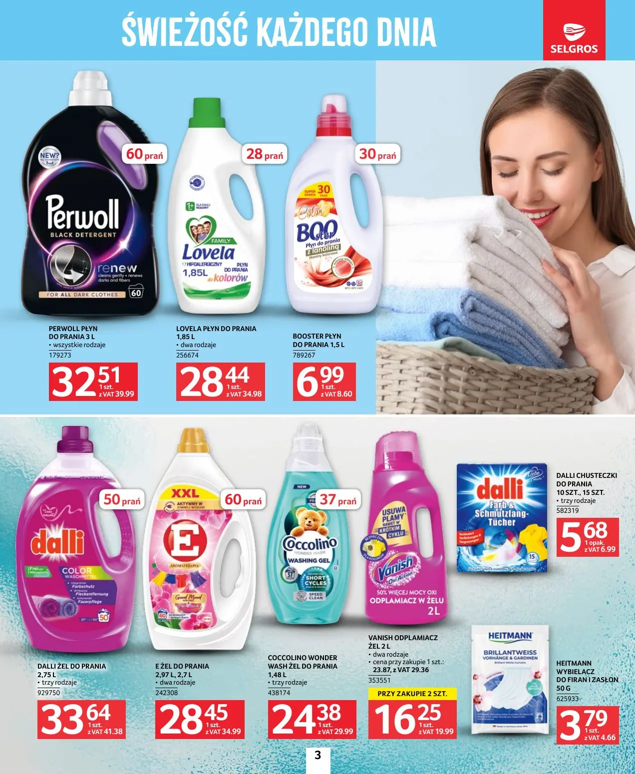 gazetka promocyjna SELGROS Katalog Sprzątanie - Strona 3