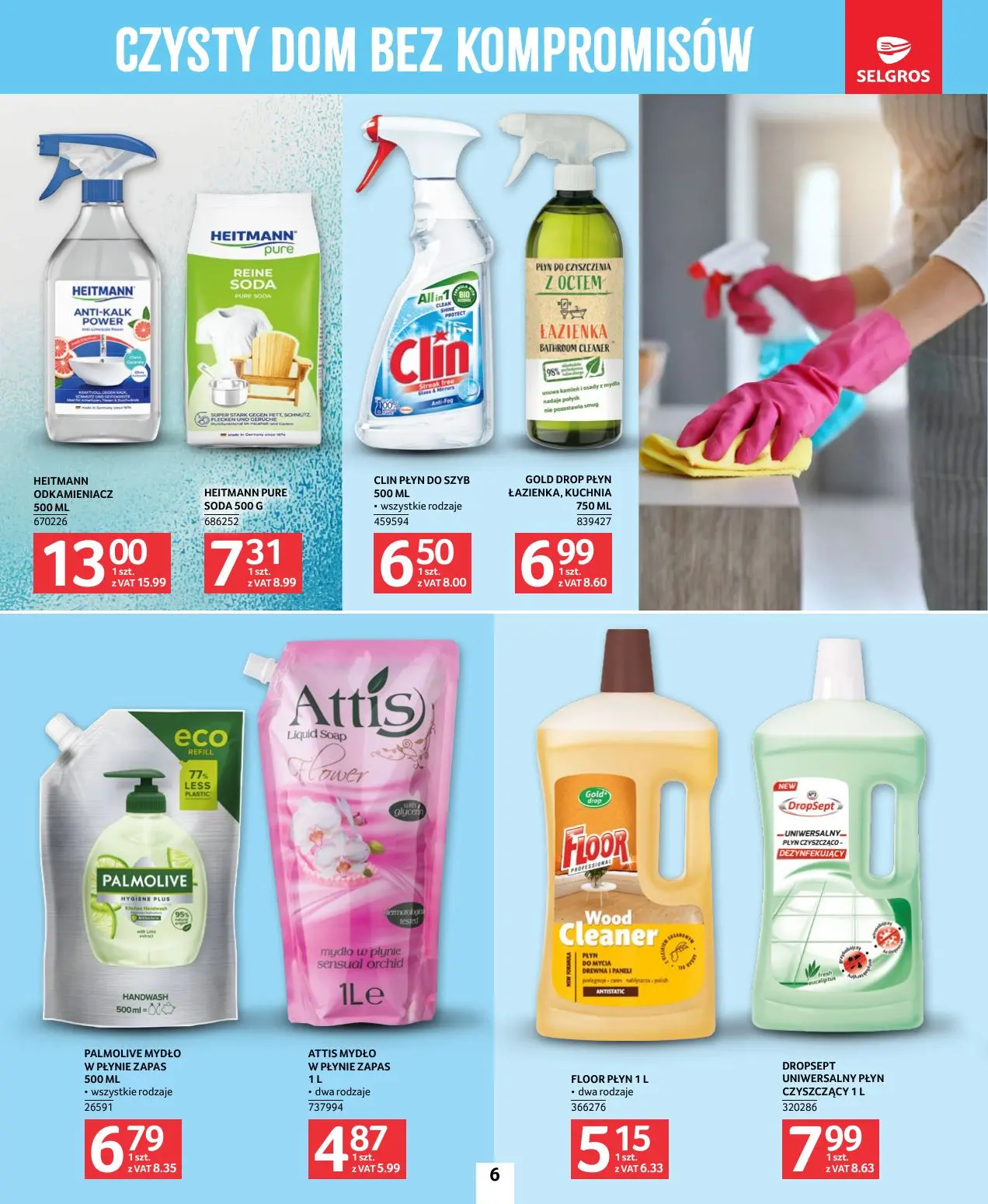 gazetka promocyjna SELGROS Katalog Sprzątanie - Strona 6
