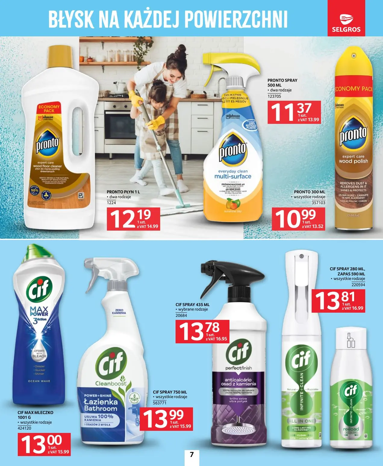 gazetka promocyjna SELGROS Katalog Sprzątanie - Strona 7
