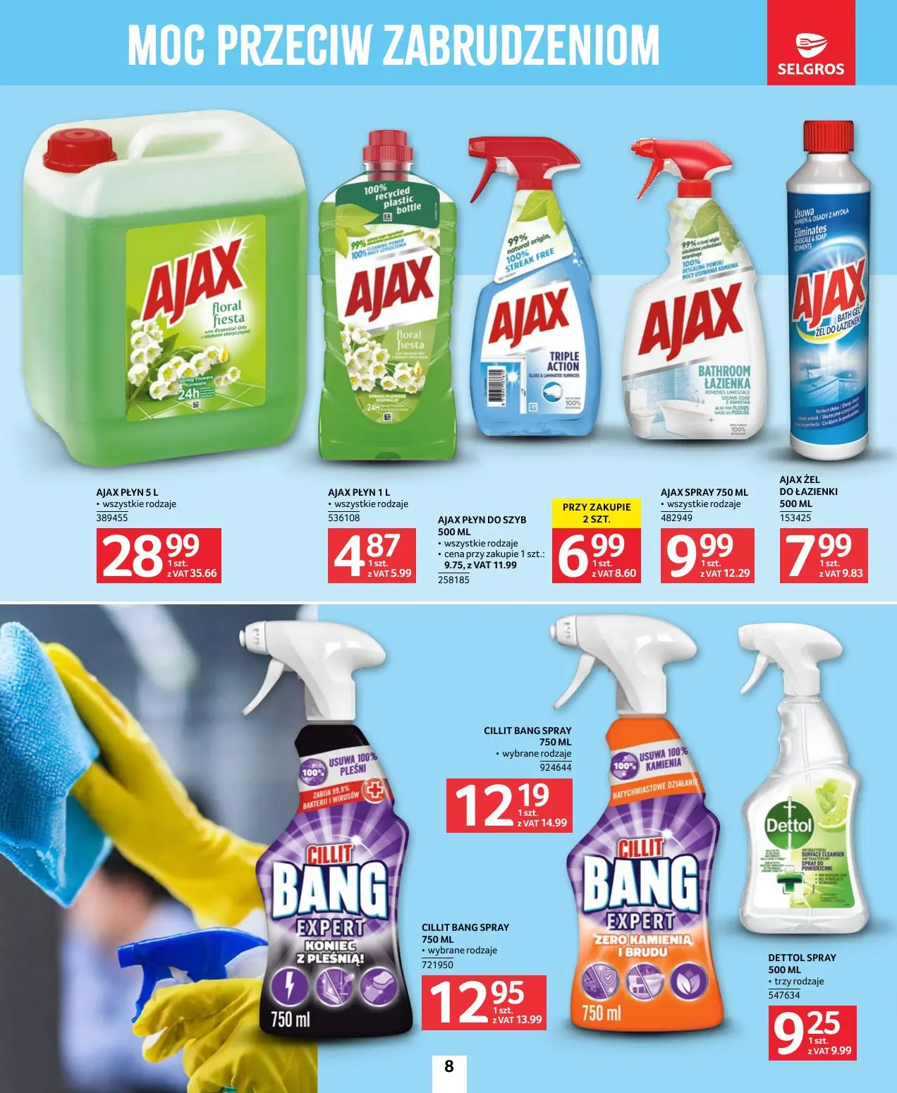 gazetka promocyjna SELGROS Katalog Sprzątanie - Strona 8