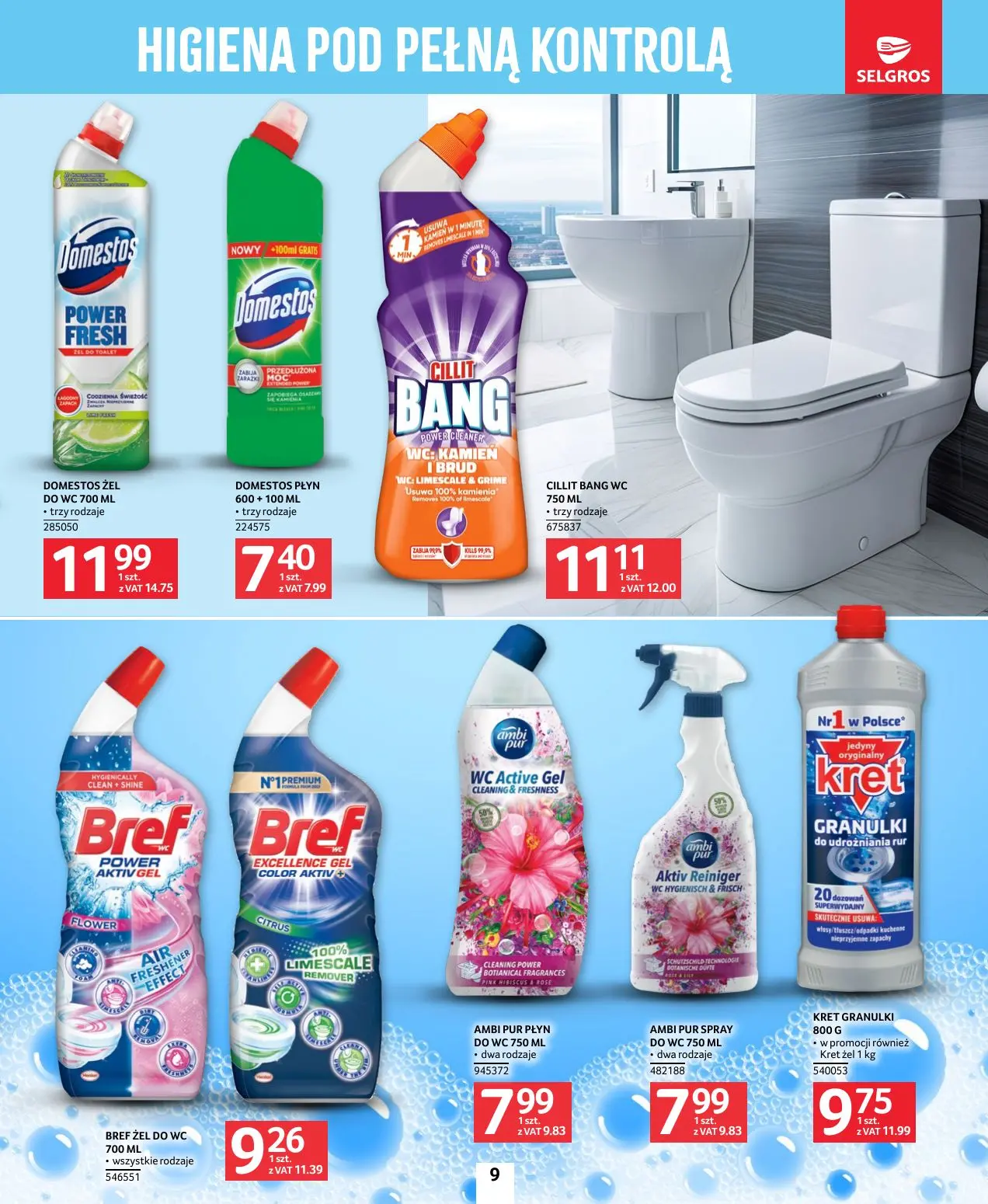 gazetka promocyjna SELGROS Katalog Sprzątanie - Strona 9