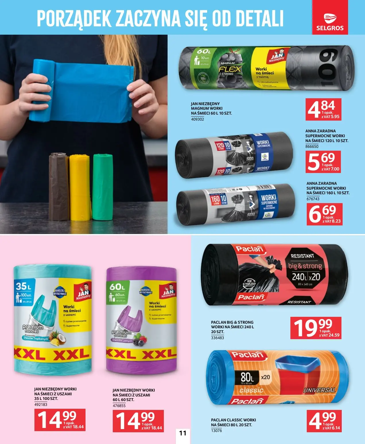 gazetka promocyjna SELGROS Katalog Sprzątanie - Strona 11