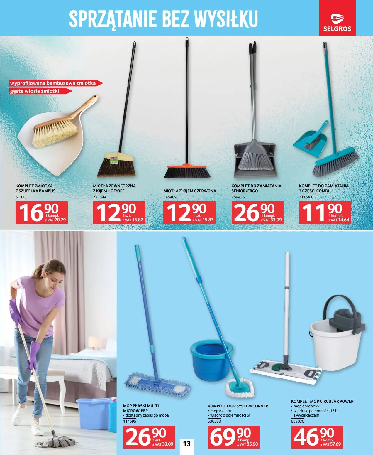 gazetka promocyjna SELGROS Katalog Sprzątanie - Strona 13